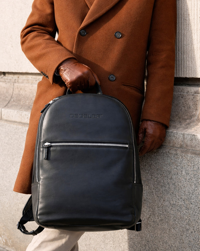 D1L Leather Backpack
