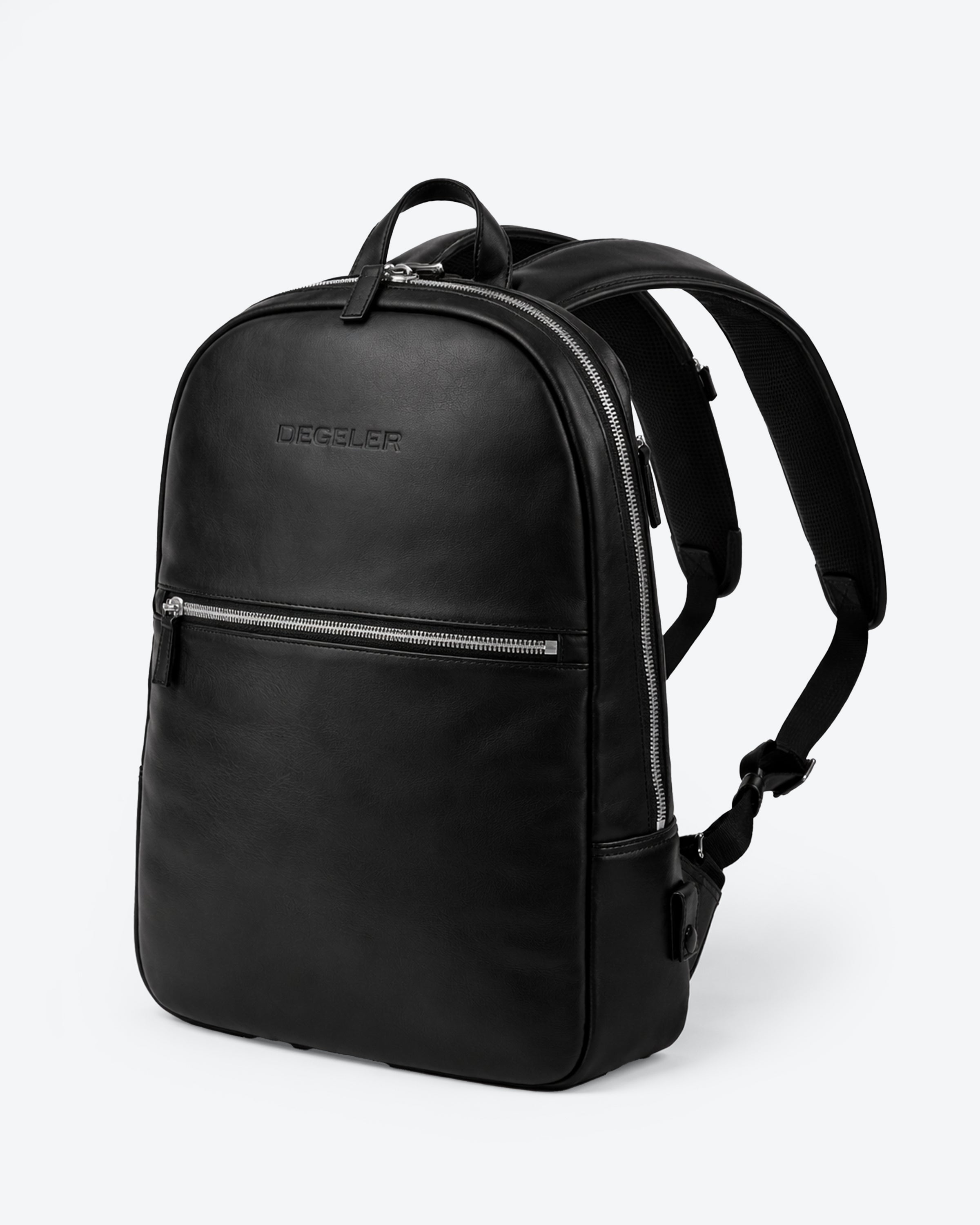 D2L Slim Leather Backpack
