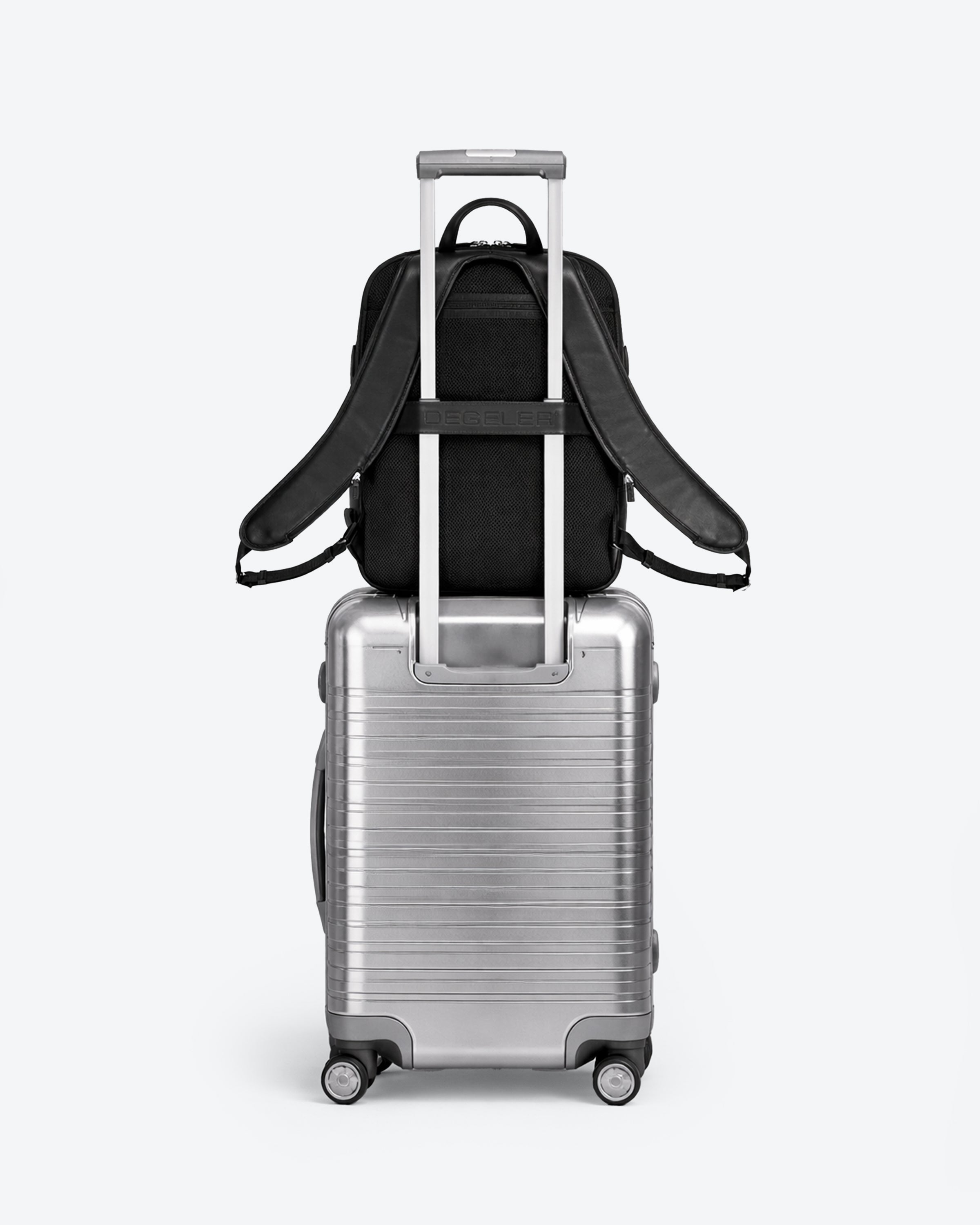 D2L Slim Leather Backpack