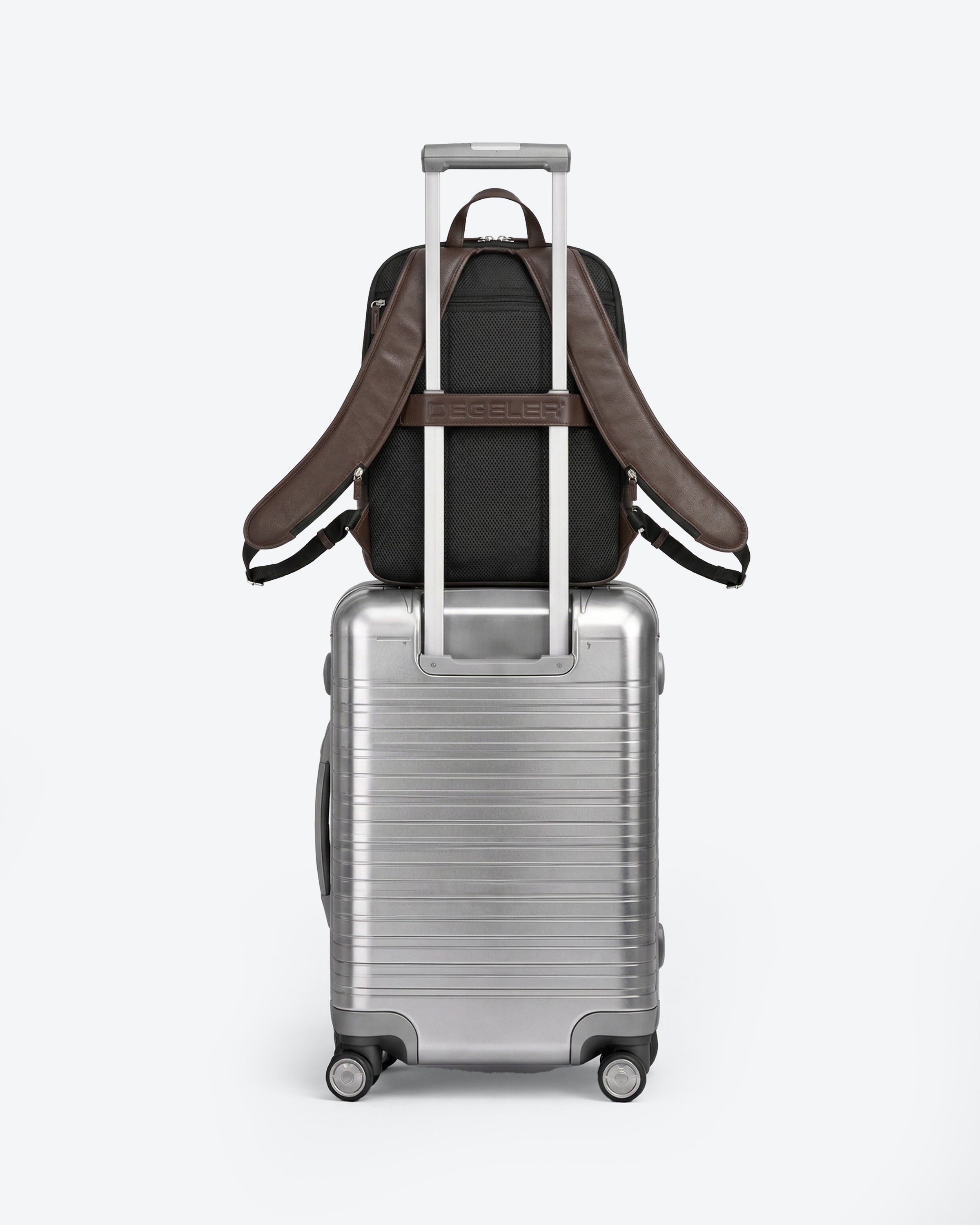 Slim Laptop Rucksack Canvas