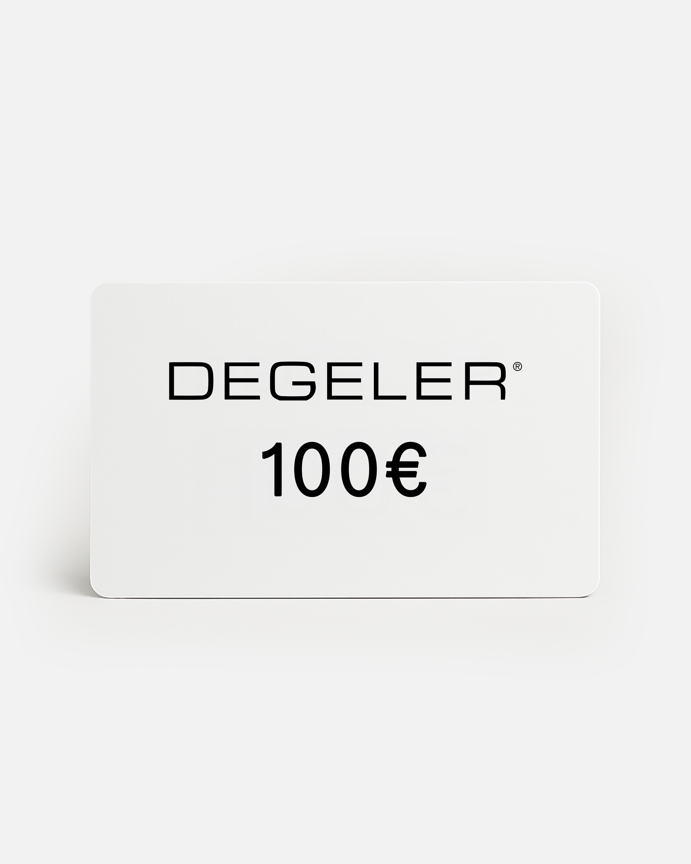 DEGELER Gift Card