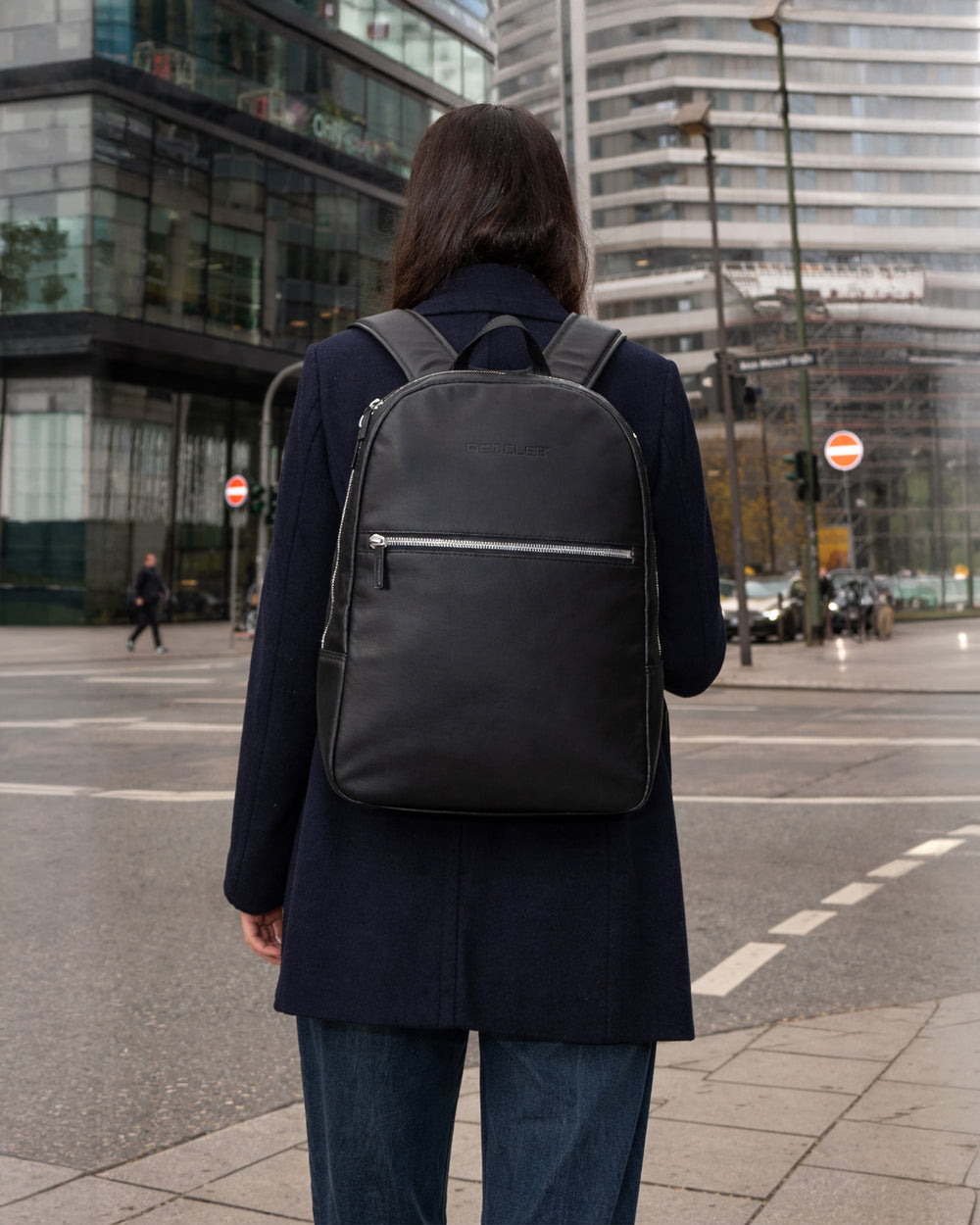 Der Slim Rucksack Leder Edition